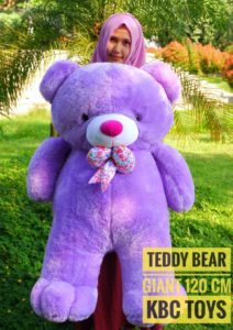Boneka Teddy Bear Giant Ungu Super Jumbo