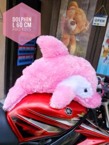 boneka dolphin lumba lumba pink