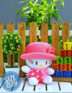 grosir Boneka Hello Kitty Topi S