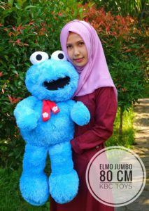 Grosir Boneka Elmo Jumbo Biru