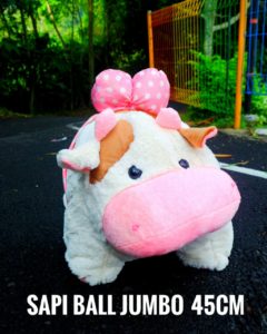 grosir boneka sapi ball jumbo