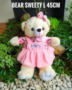 Grosir-Boneka-Teddy-Bear-Sweet-L-Krem