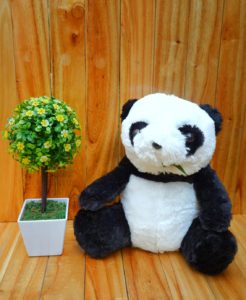 Grosir Boneka Panda Duduk M
