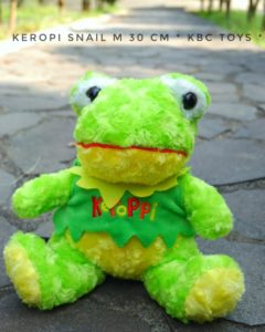 Boneka Keropi Snail M