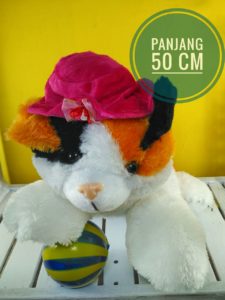 Grosir Boneka Kucing Topi L Murah