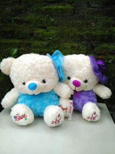 Boneka Teddy Bear Pompom