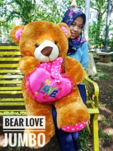Bear love jumbo printing