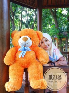 Boneka-Bear-Import-Jumbo-Gold