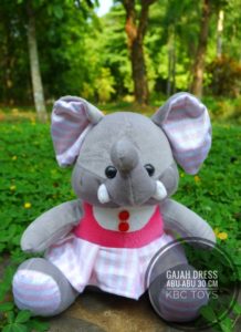 Grosir-Boneka-Gajah-Dress-Krem
