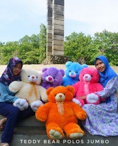 GROSIR-BONEKA-TEDDY-BEAR-POLOS-JUMBO