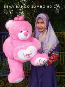 Bear-Bando-Jumbo-Pink