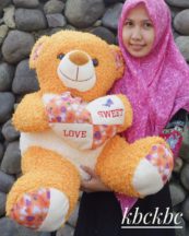 Boneka Teddy Bear jumbo keriting
