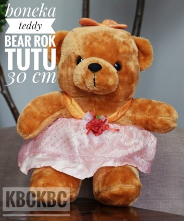 Boneka Teddy Bear Rok Tutu Kbc Toys