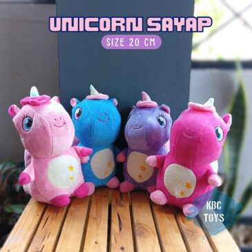 Boneka Unicorn Sayap S – KBC TOYS